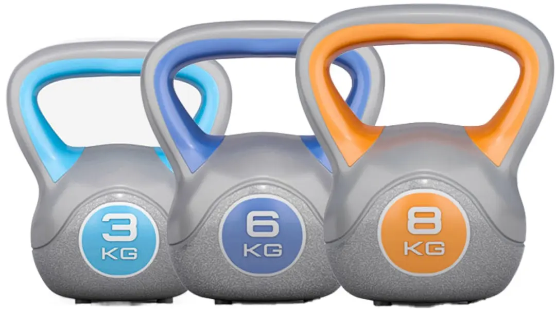 Gorilla Sports Kettlebells Set 3 Stuks