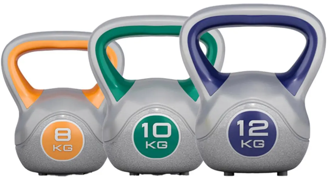 Gorilla Sports Kettlebells Set 3 Stuks