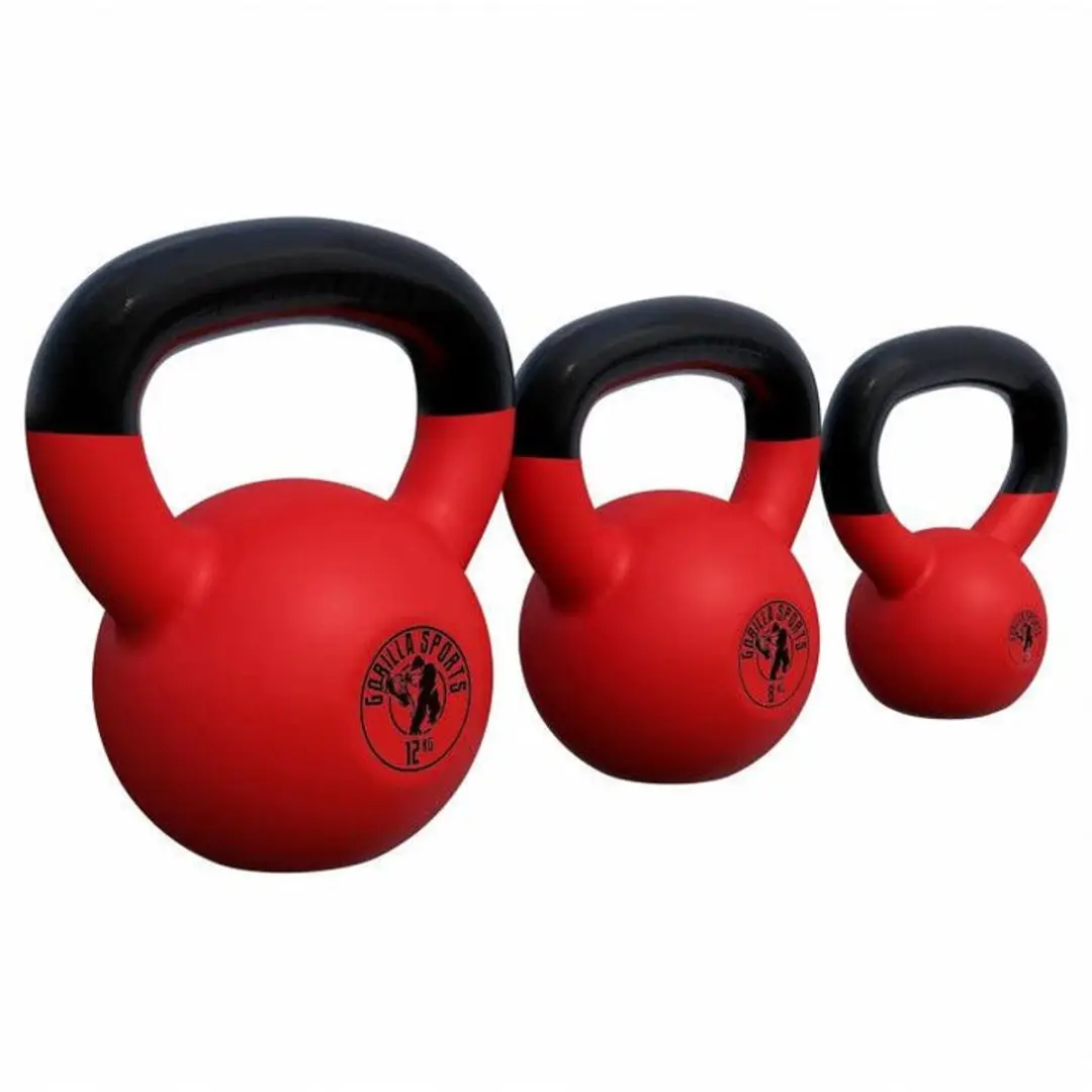 Gorilla Sports Kettlebellset 4/8/12kg