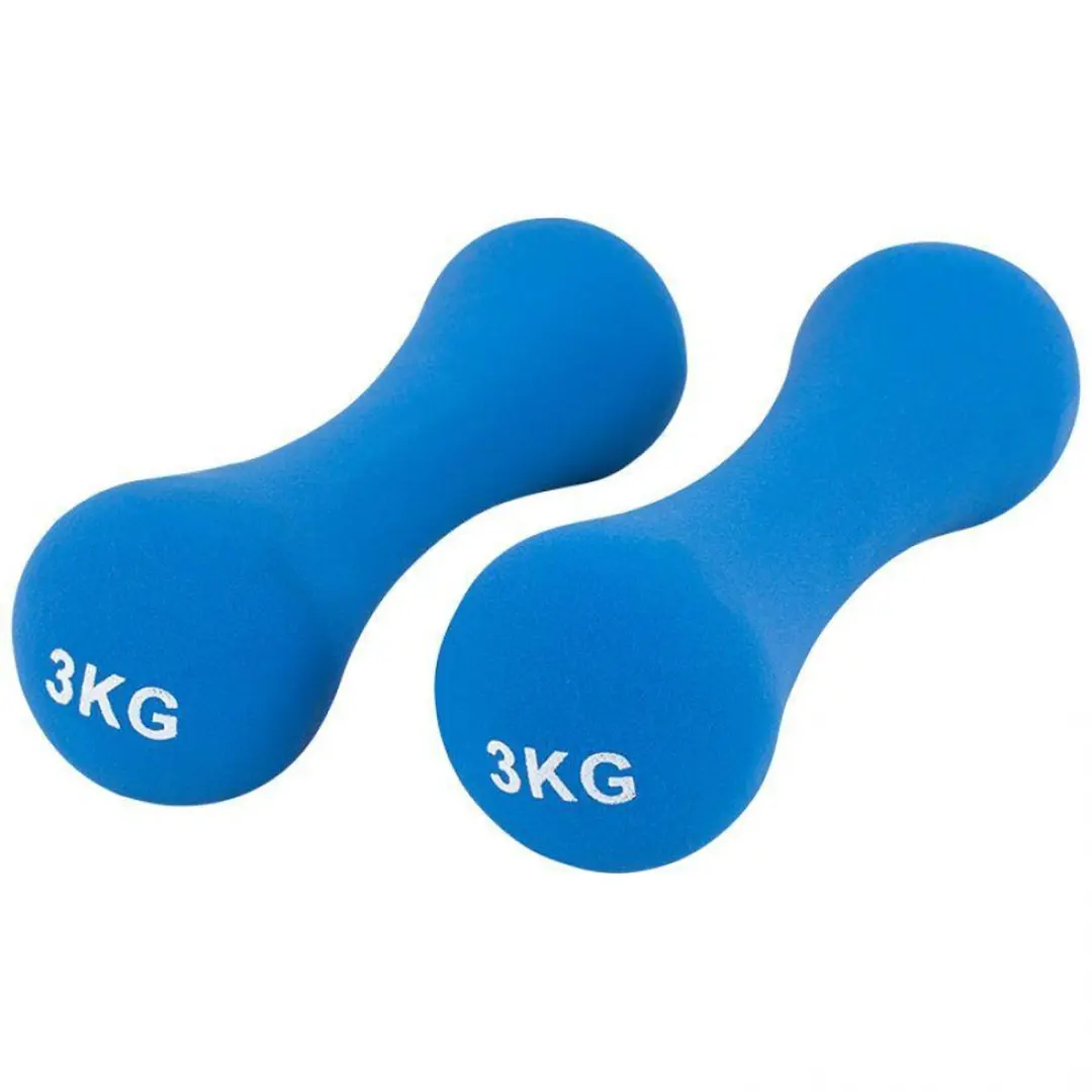 Gorilla Sports Aerobic Halterset 12kg - Neopreen - 7 Stuks