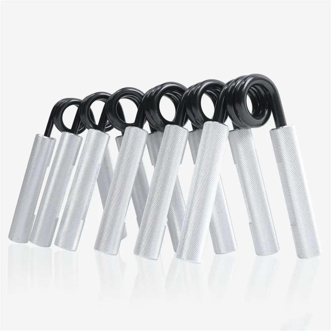 Gorilla Sports Handtrainer Set 350 LBS - Zilver