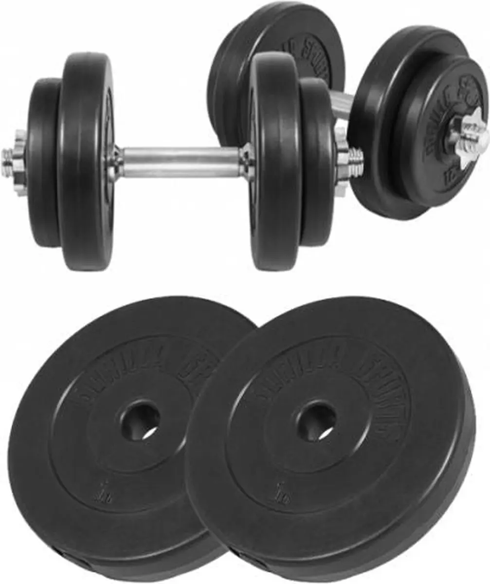 Gorilla Sports Dumbbellset 30kg