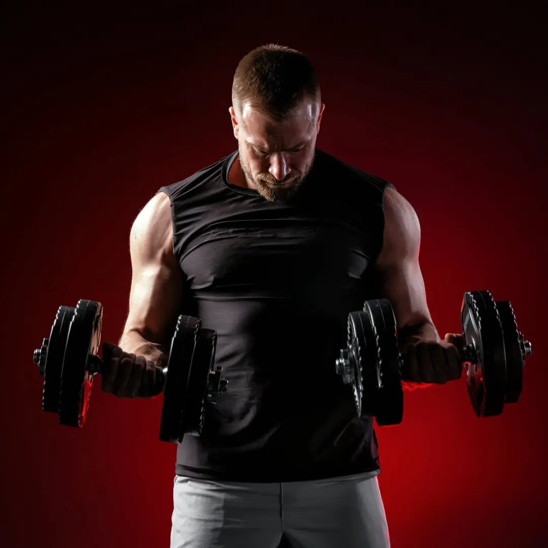 Gorilla Sports Dumbbellset 30kg - 16 Stuks - Zwart