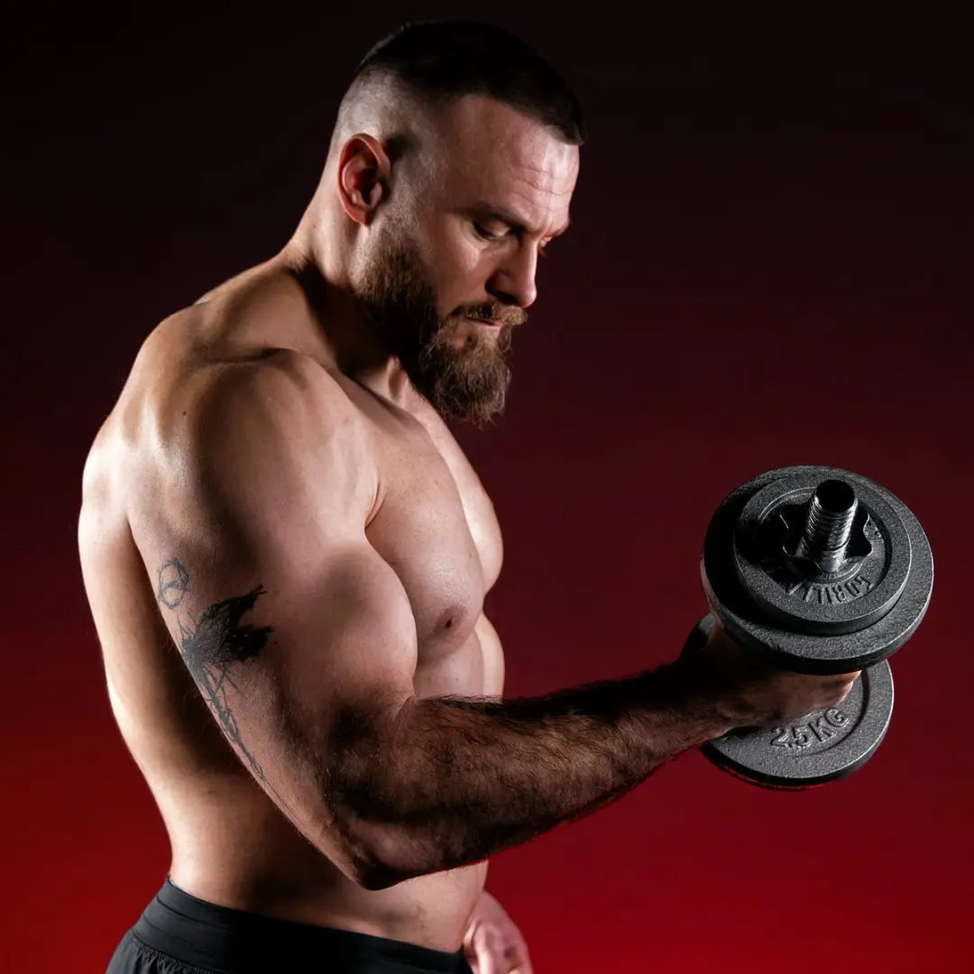 Gorilla Sports Dumbbellset Gietijzer 27.5 kg - 18-delig