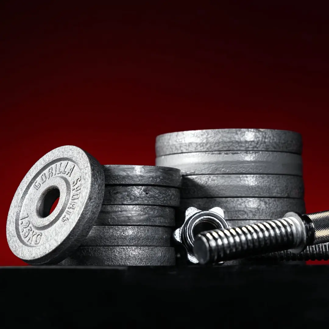Gorilla Sports Dumbbellset Gietijzer 27.5 kg - 18-delig