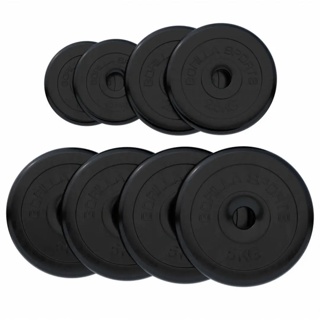 Gorilla Sports Halterschijven Set 27,5kg