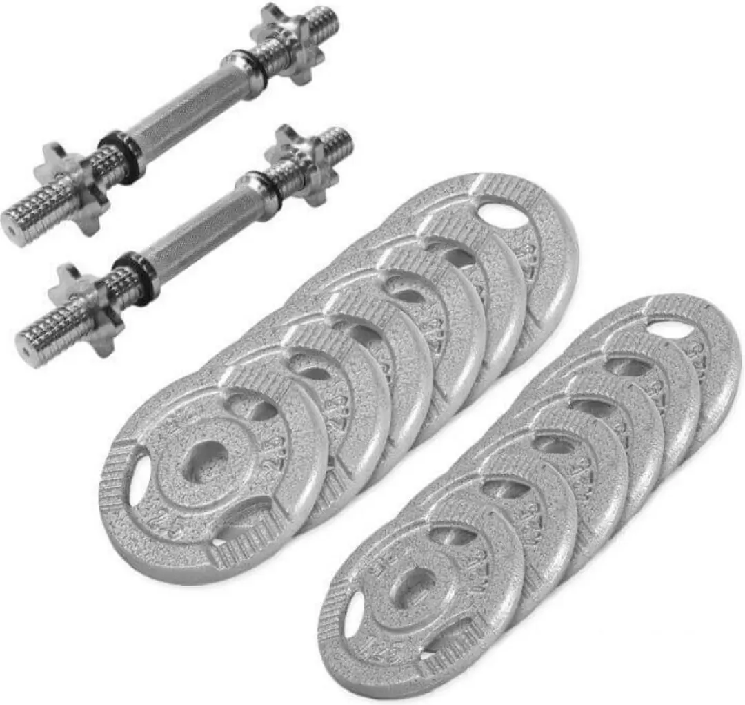 Gorilla Sports Dumbbellset Gietijzer 27.5 kg