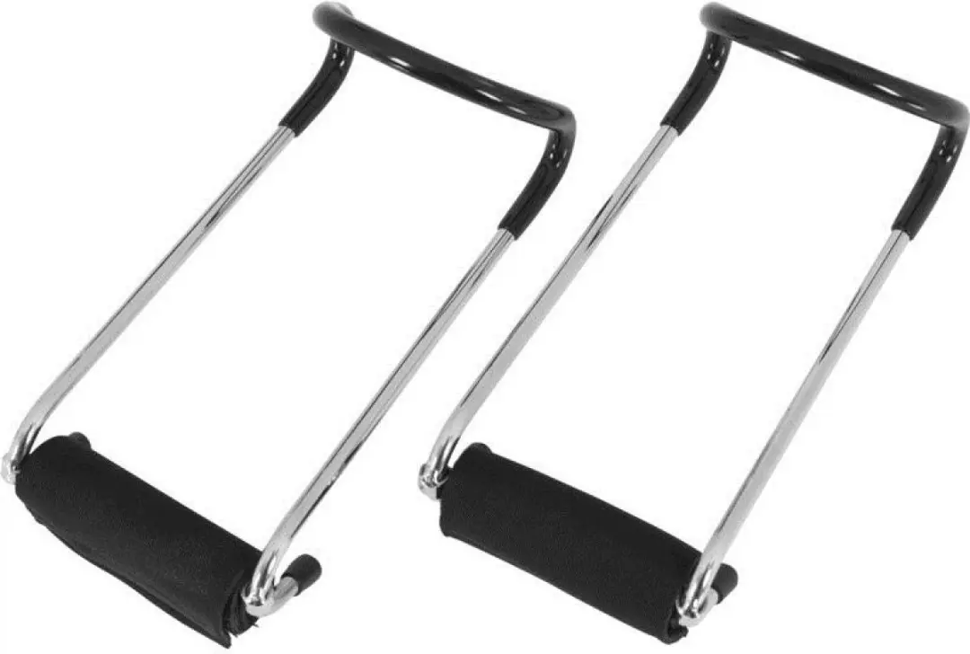 Gorilla Sports Power Hooks - 2 Stuks - Zwart