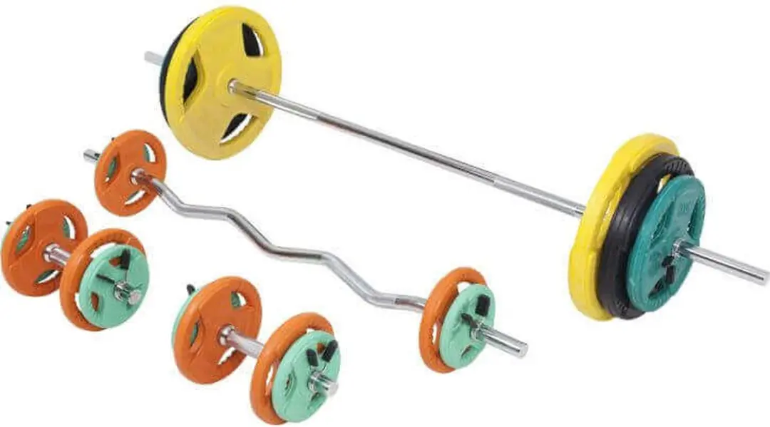 Gorilla Sports Halterset 108kg