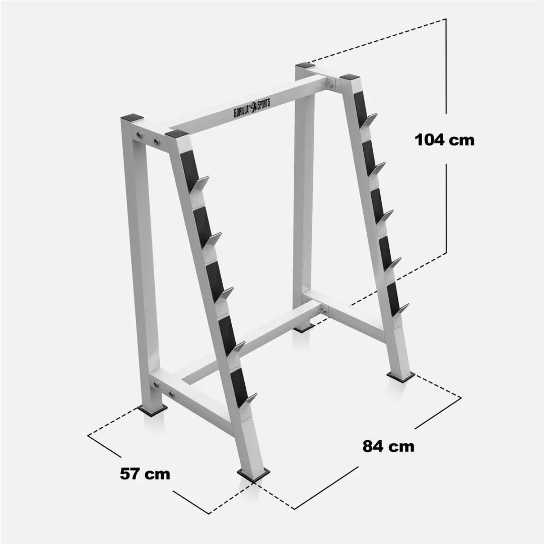 Gorilla Sports Halterrek Wit - One Size