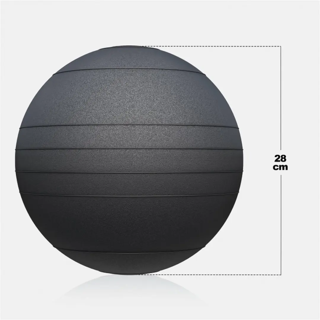 Gorilla Sports Slam Ball 20kg - Zwart
