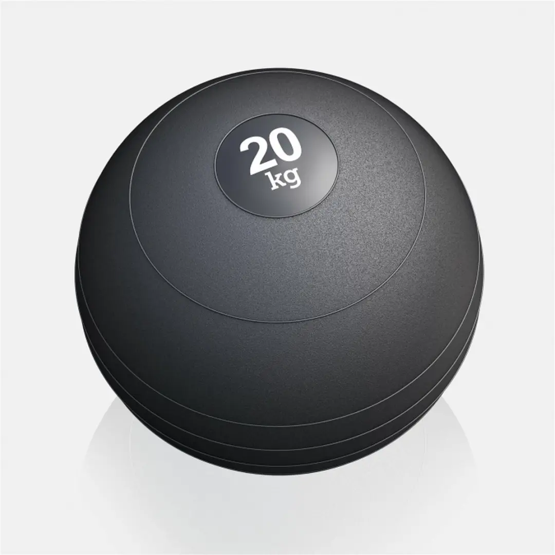 Gorilla Sports Slam Ball 20kg - Zwart
