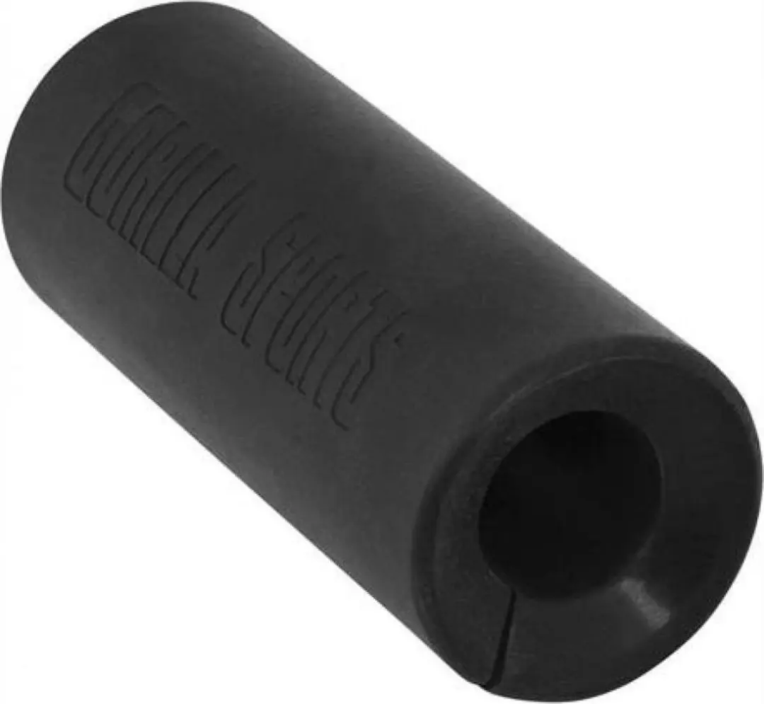 Gorilla Sports Siliconen Haltergrepen - Anti-slip - One Size - Zwart
