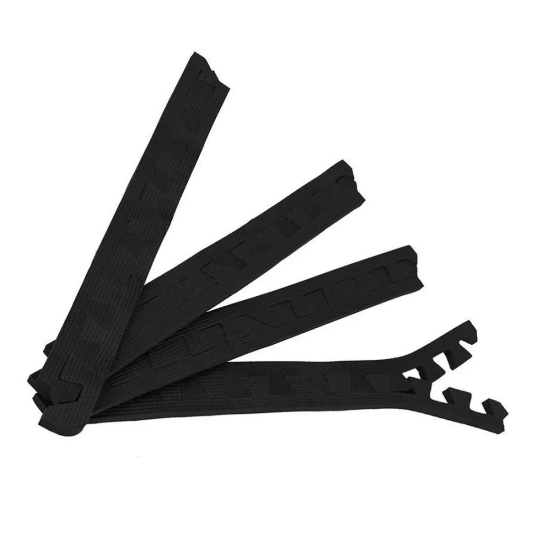 Gorilla Sports Beschermingsmat Eindstukken Zwart - 8 Stuks