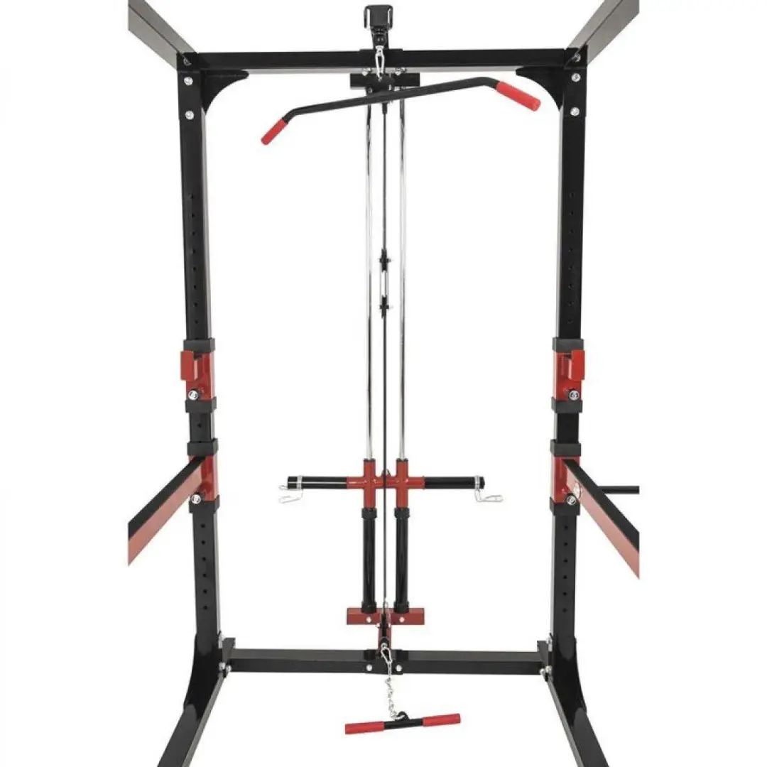 Gorilla Sports Power Cage 100832-00001-0001 - Krachtstation met Smith Machine - Zwart