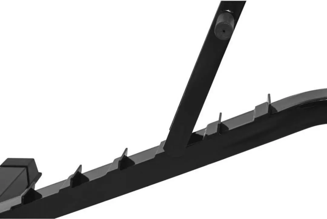Gorilla Sports Professionele Fitnessbank Incline - 1450 kg - Zwart