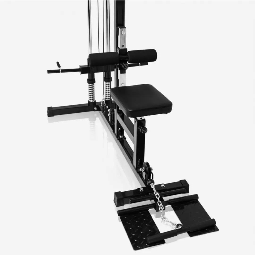 Gorilla Sports Lat Pulley Machine - 300kg - Zwart