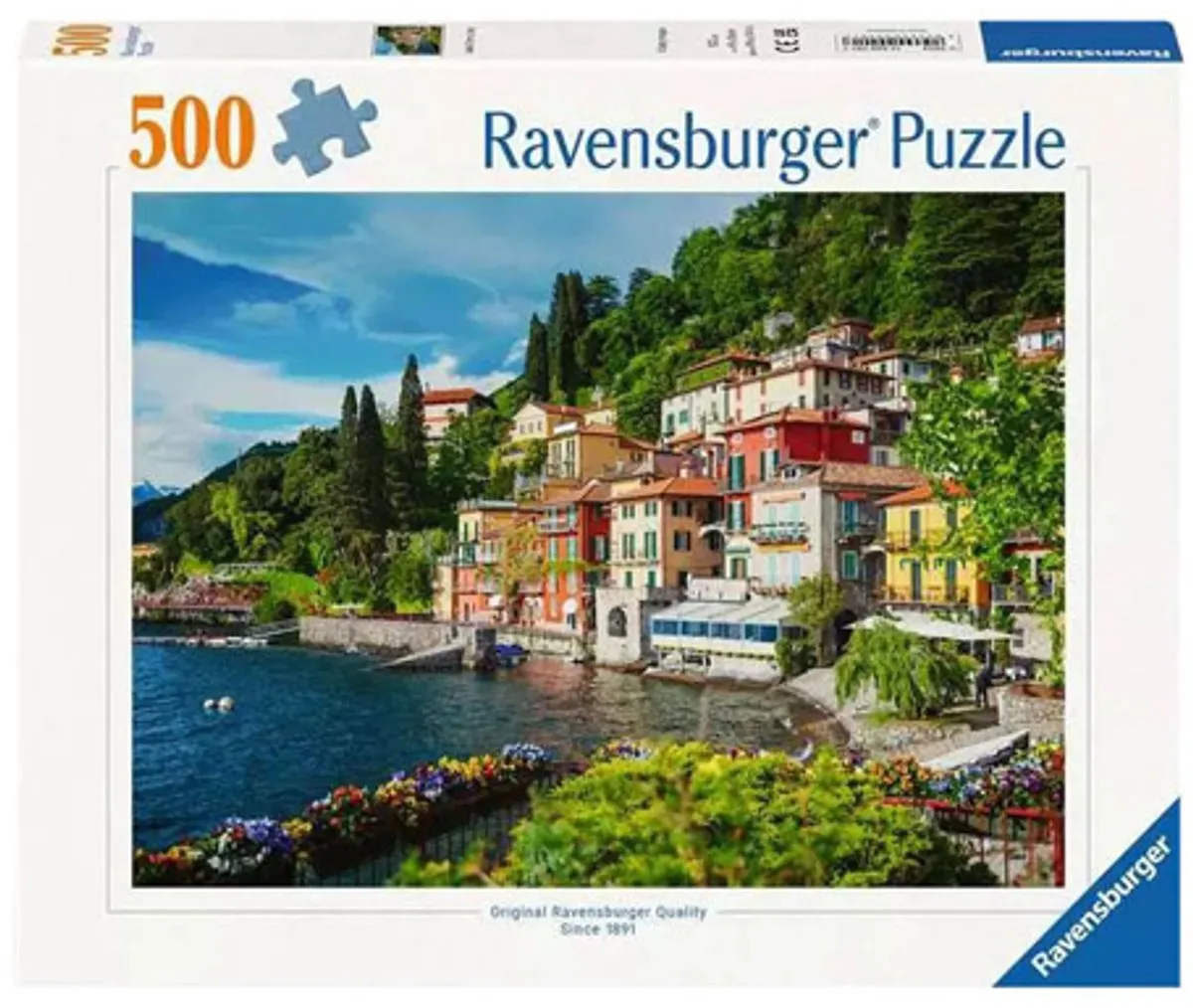 Ravensburger Comomeer Italië Legpuzzel 500 Stuks - Multicolor