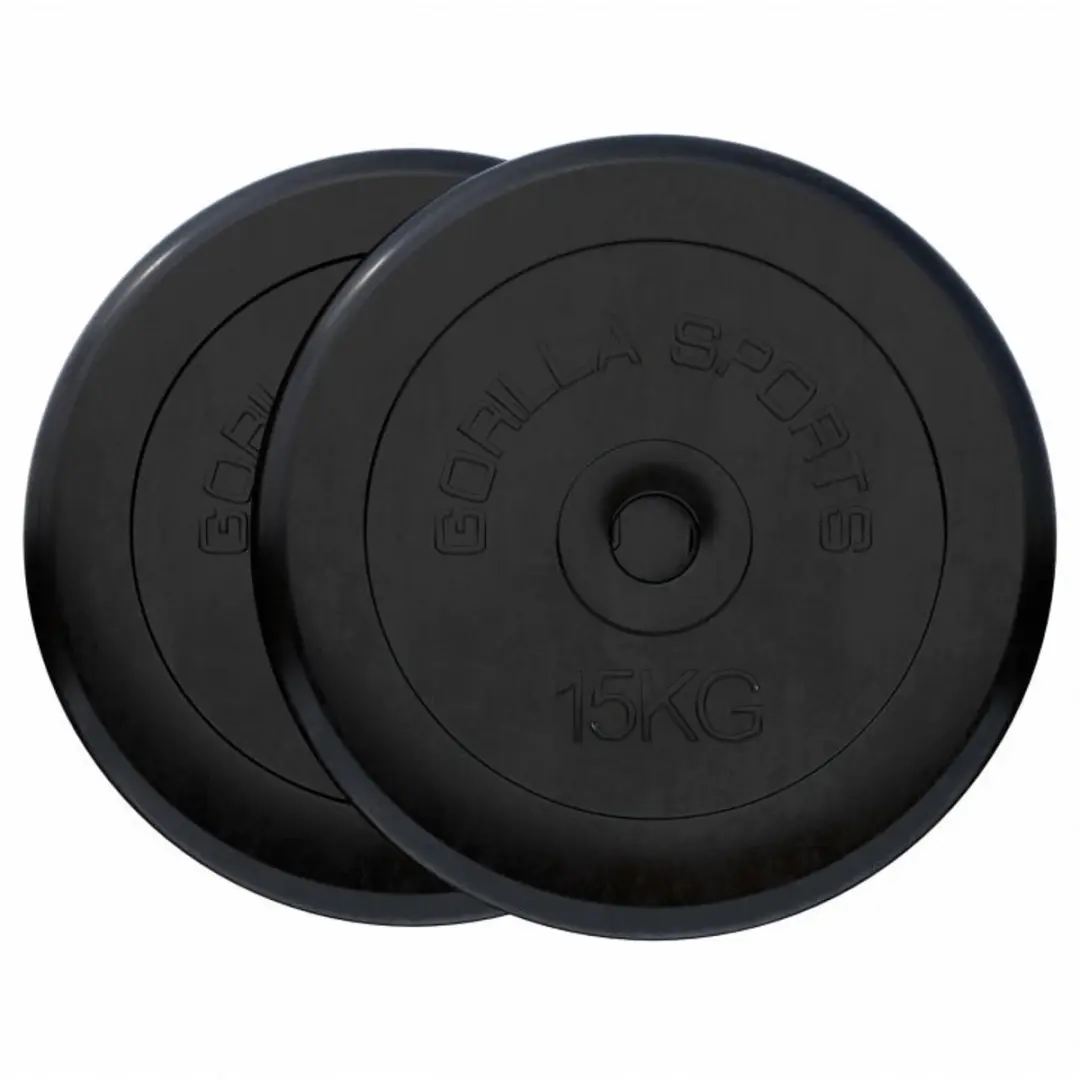 Gorilla Sports Halterschijven Set 30kg