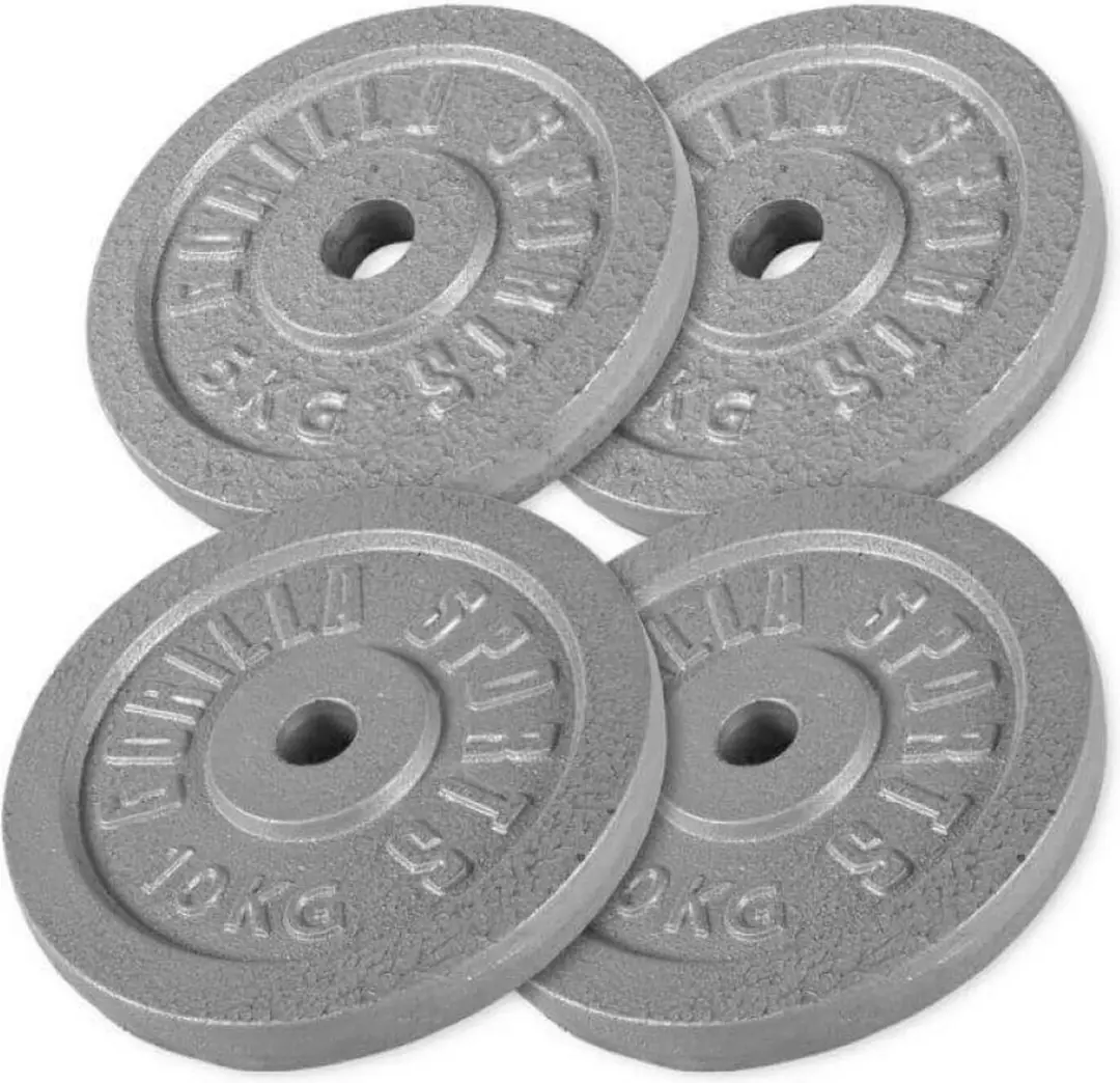 Gorilla Sports Halterschijven 30mm Gietijzer