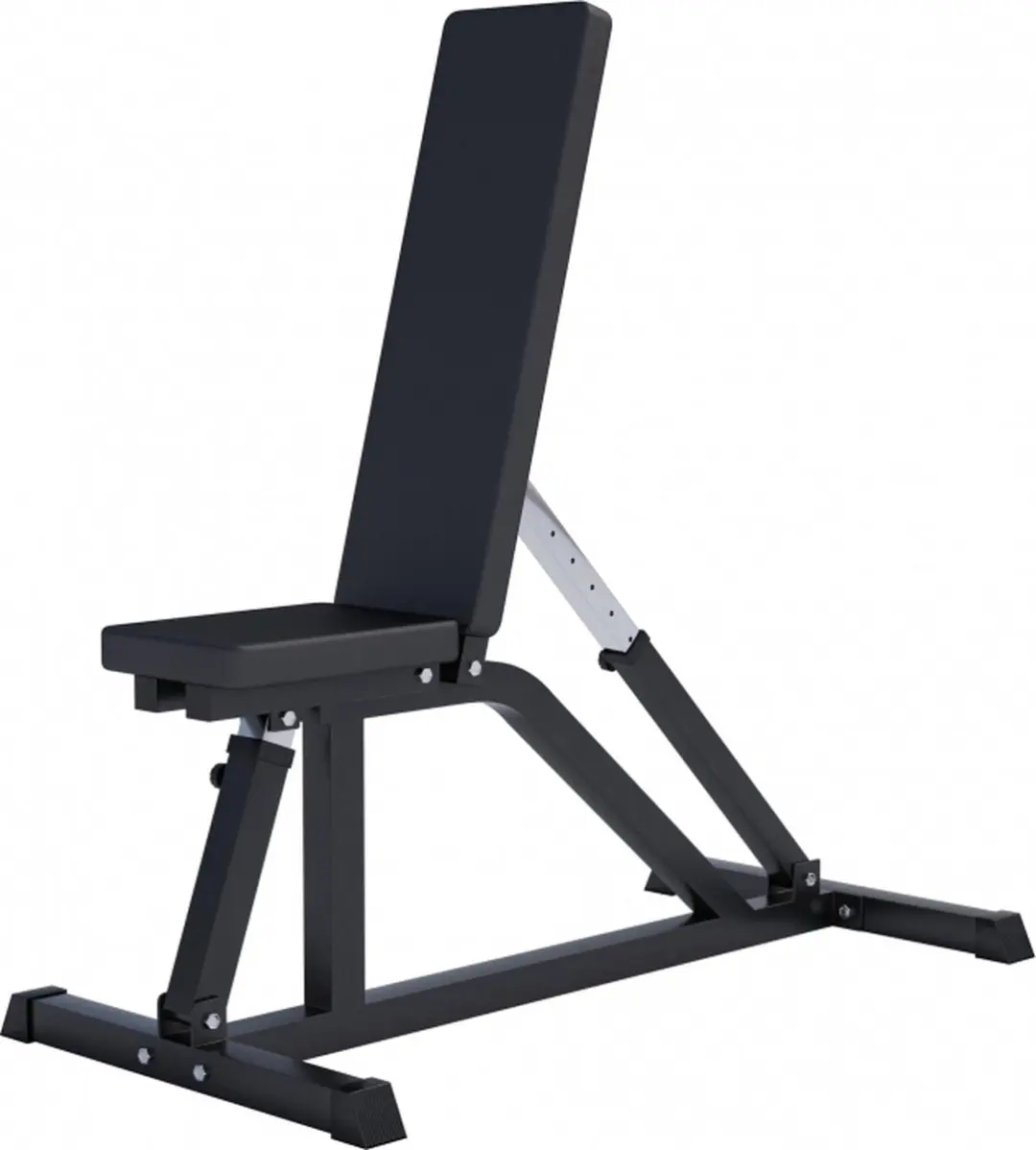 Gorilla Sports Fitnessbank Multifunctioneel 7 Posities - Halterbank Zwart