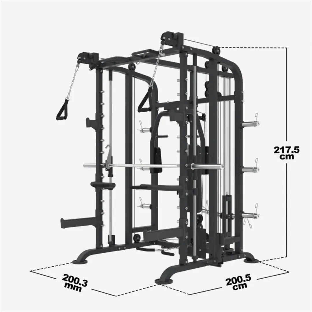 Gorilla Sports Smith Machine 300kg - Zwart