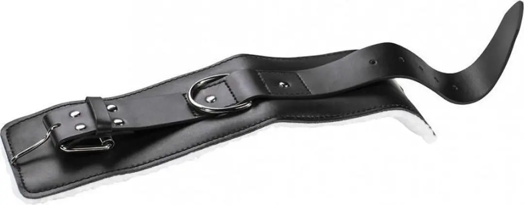 Gorilla Sports Enkelband Kickbacks - Leer - Zwart