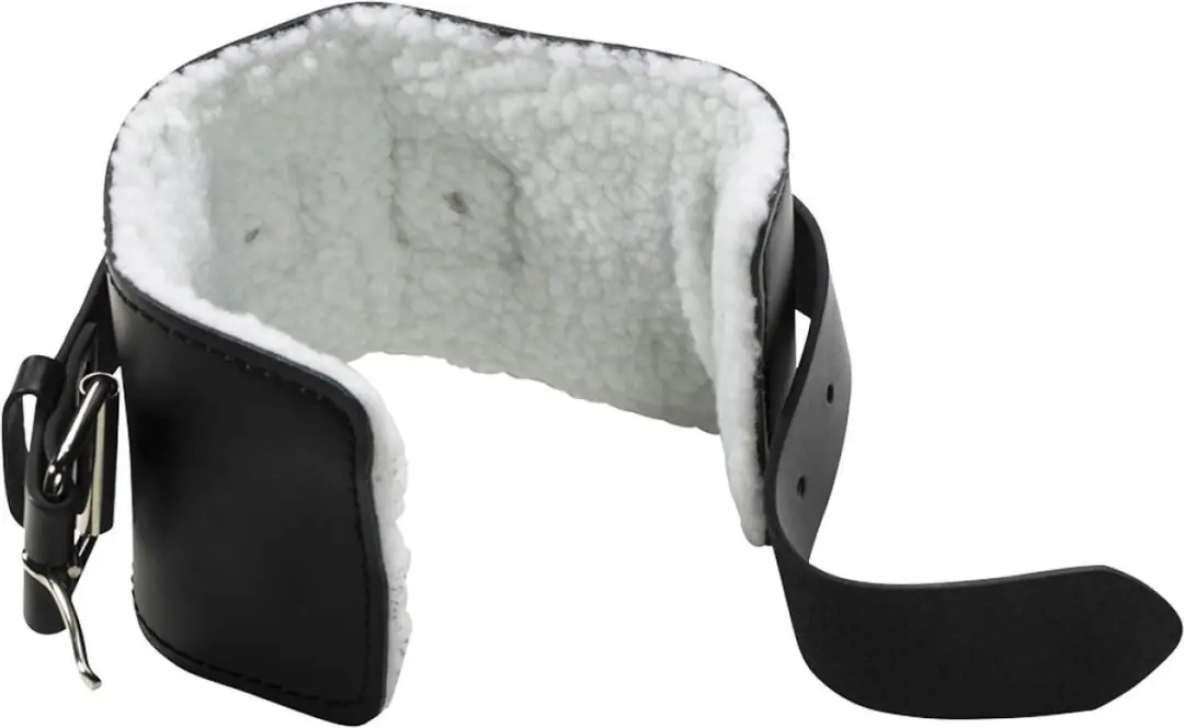 Gorilla Sports Enkelband Kickbacks - Leer - Zwart