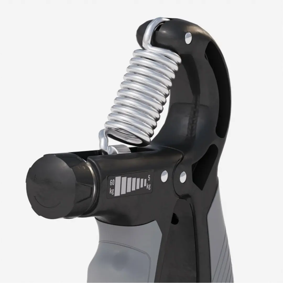Gorilla Sports Handtrainer Verstelbaar 5-60kg - Grijs - afbeelding 6 van 6