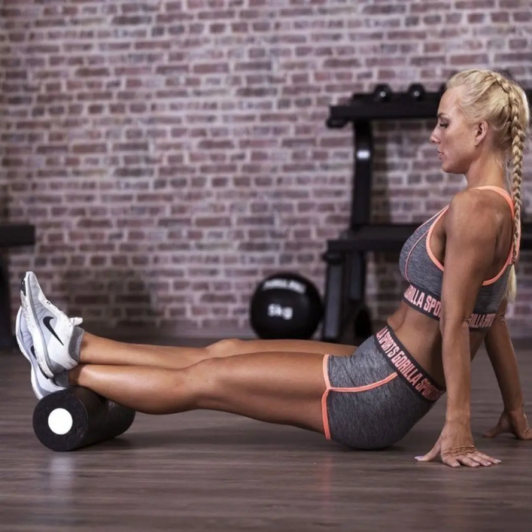 Gorilla Sports Fascia Rol Massage - Zwart