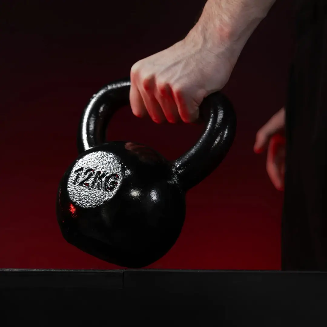 Gorilla Sports Kettlebell 20kg - Zwart