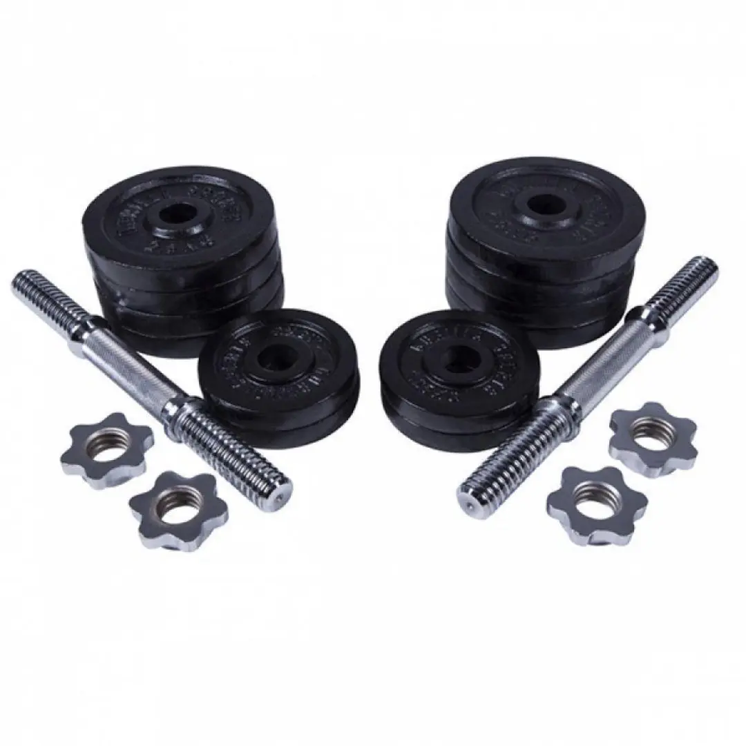 Gorilla Sports Halterset Gietijzer 30kg - 2 Stuks