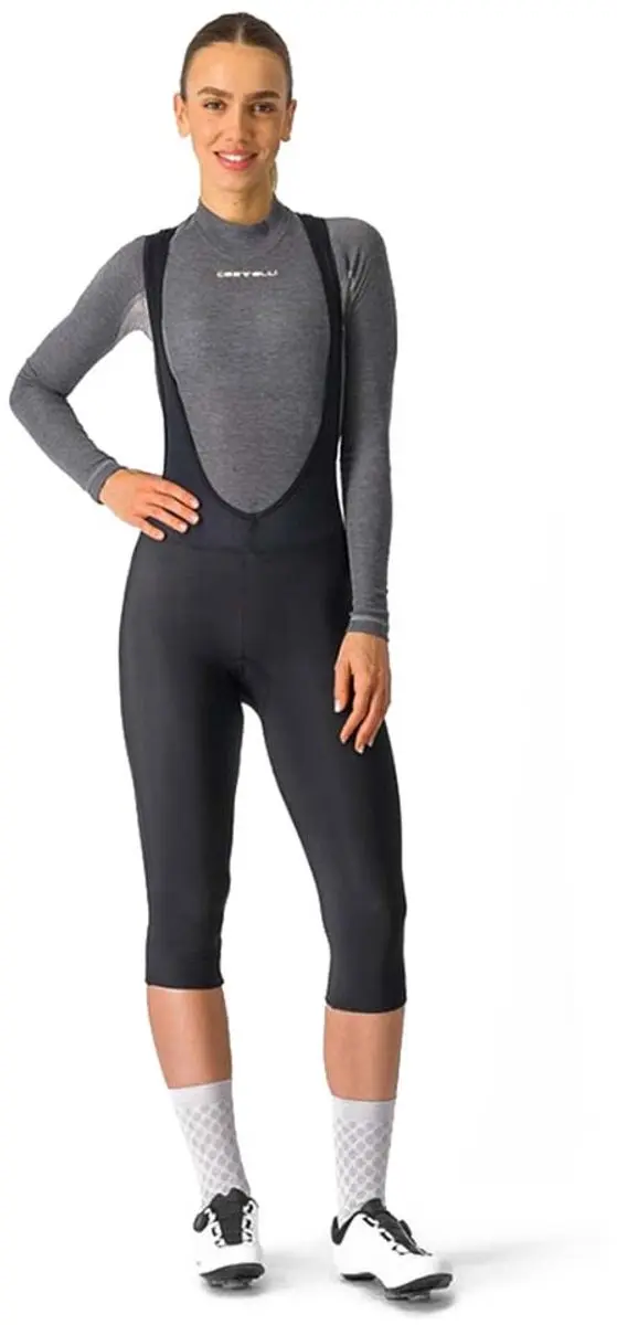 Castelli Entrata 3/4 Fietsbroek - Vrouw M - Zwart