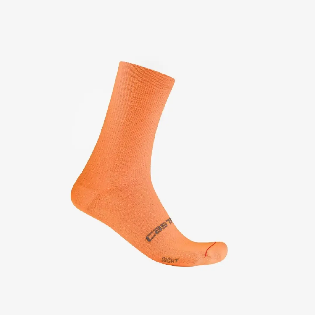 Castelli Espresso 18 Sokken Oranje EU 40-43 Man
