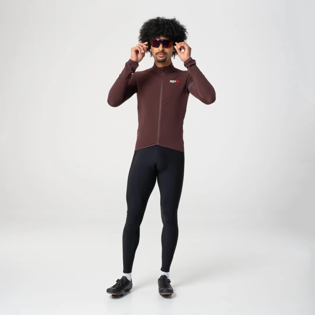 AGU Essential Thermo Fietsjas Heren - Bruin - S - afbeelding 2 van 6