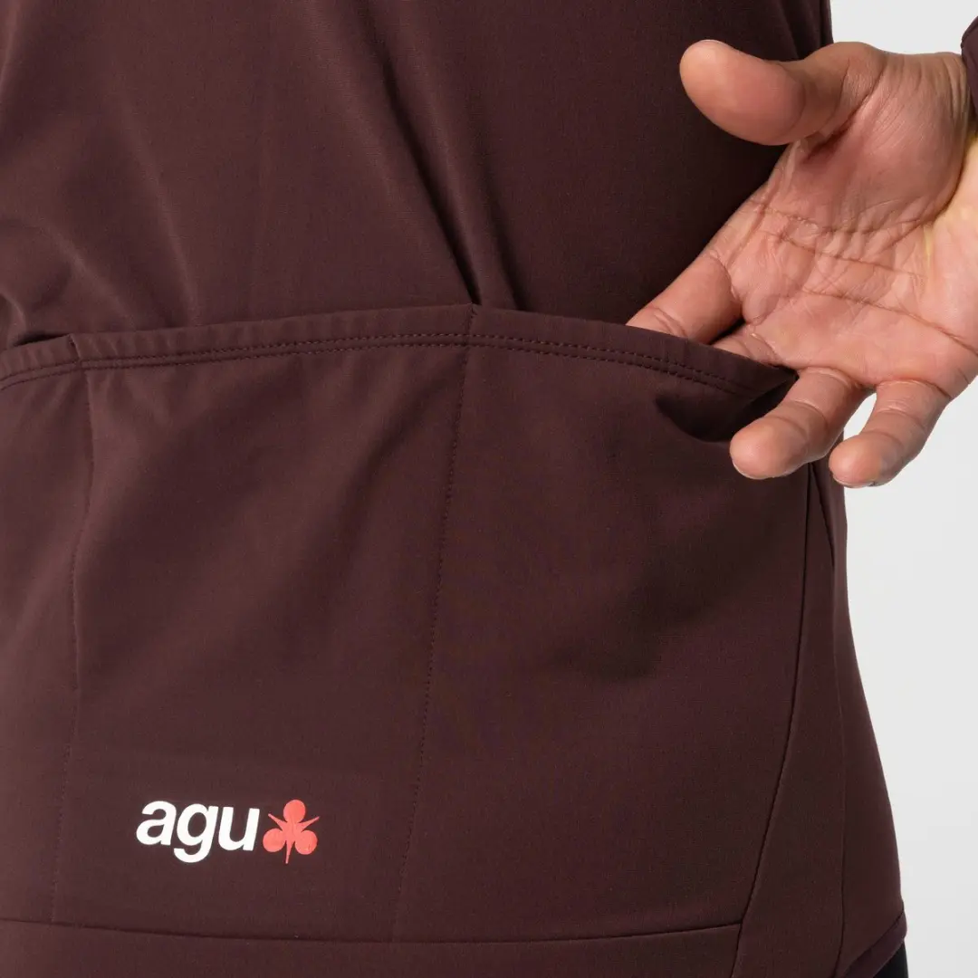 AGU Essential Thermo Fietsjas Heren - Bruin - S - afbeelding 4 van 6