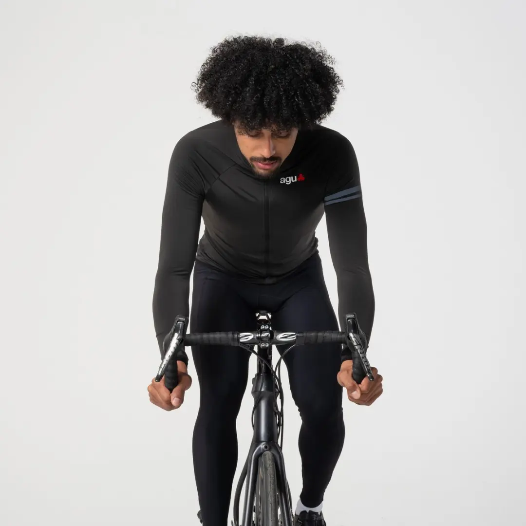 AGU Essential Thermo Jersey Heren - Zwart S - afbeelding 3 van 6