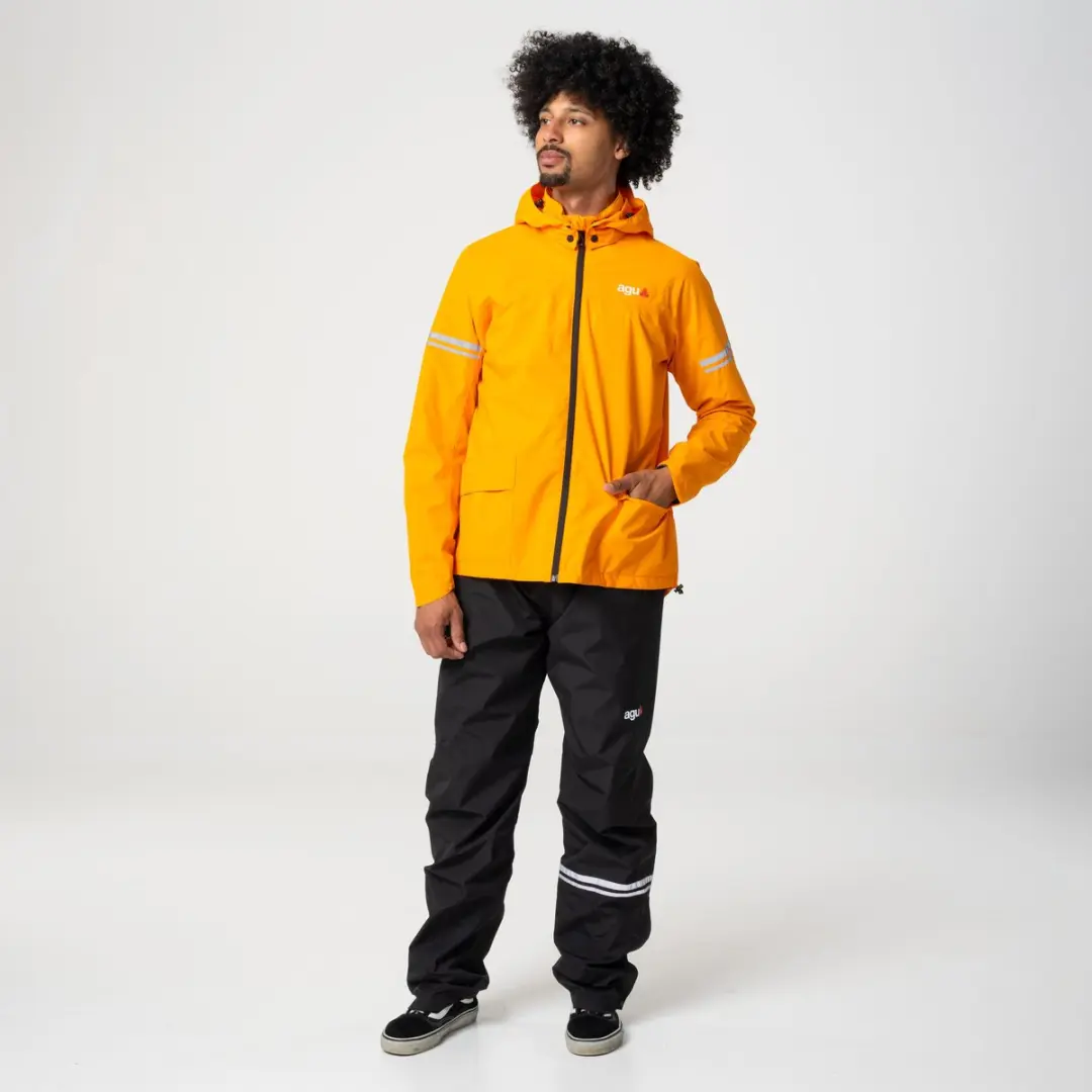 AGU Original II Regenjas - Oranje - S