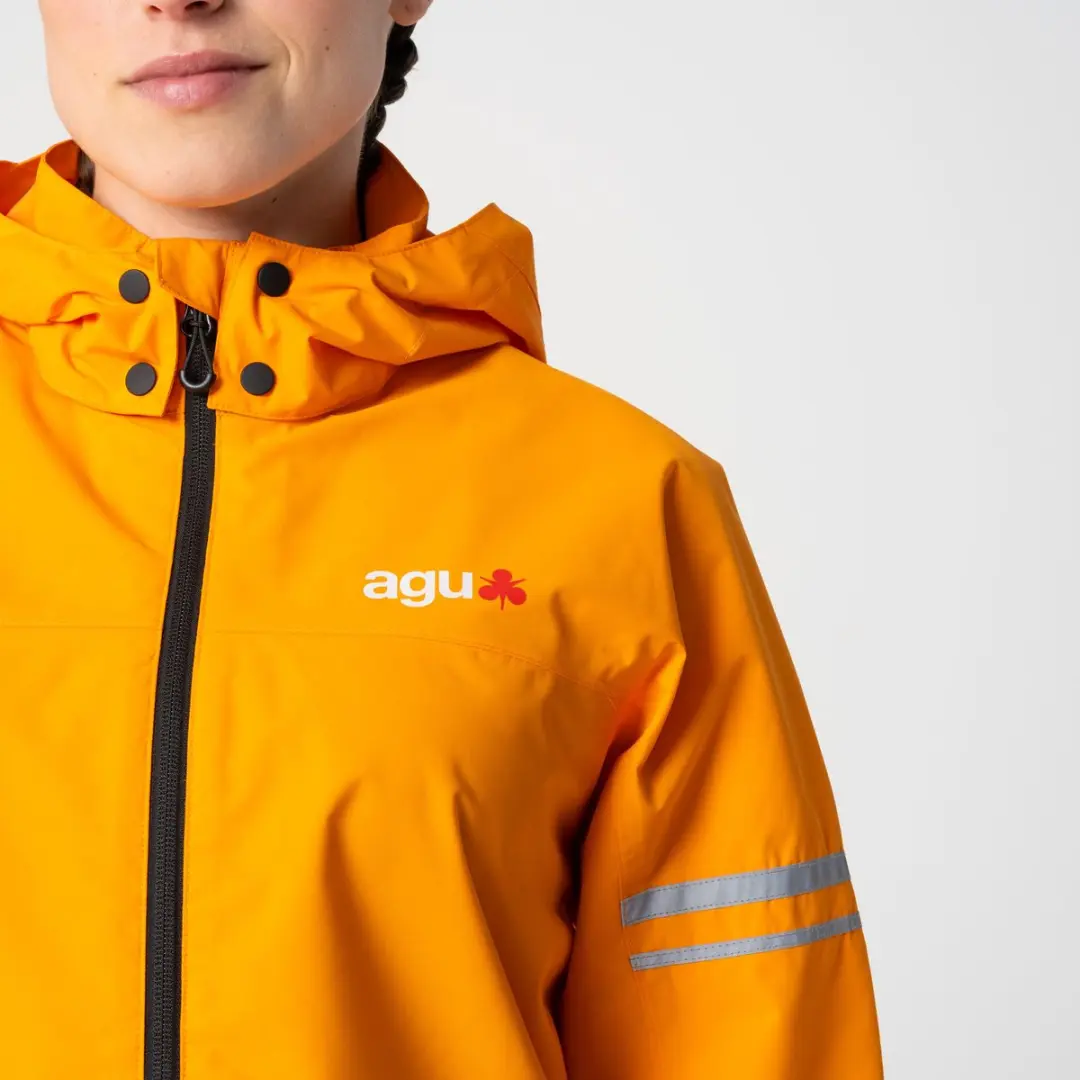 AGU Original II Regenjas - Oranje - L
