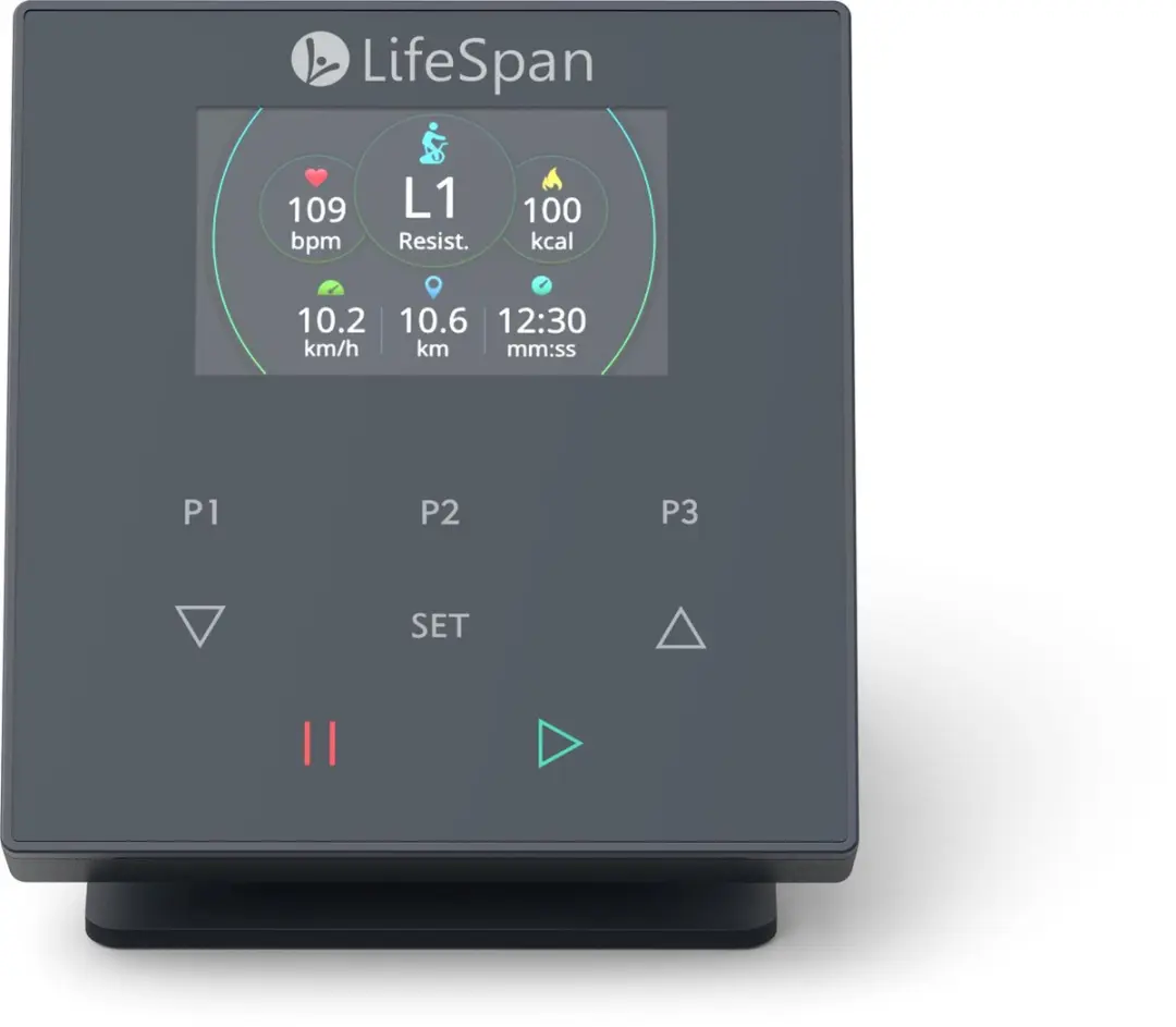 Lifespan TR1200 Pro GlowUp Bureauloopband SC130 - Zwart