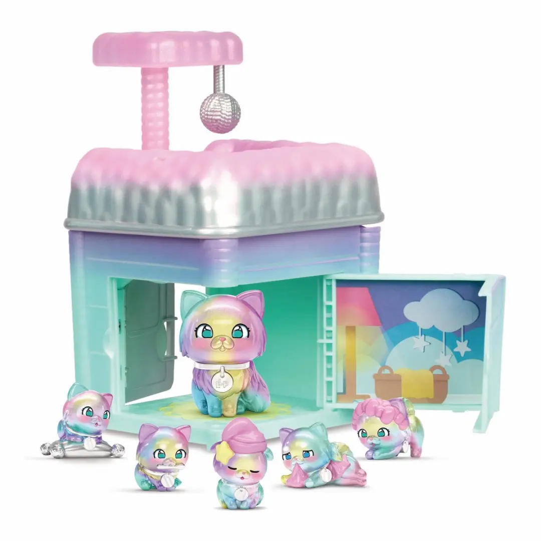 Moose Toys Little Live Pets Mama Surprise Families Speelset - 8 Huisdieren