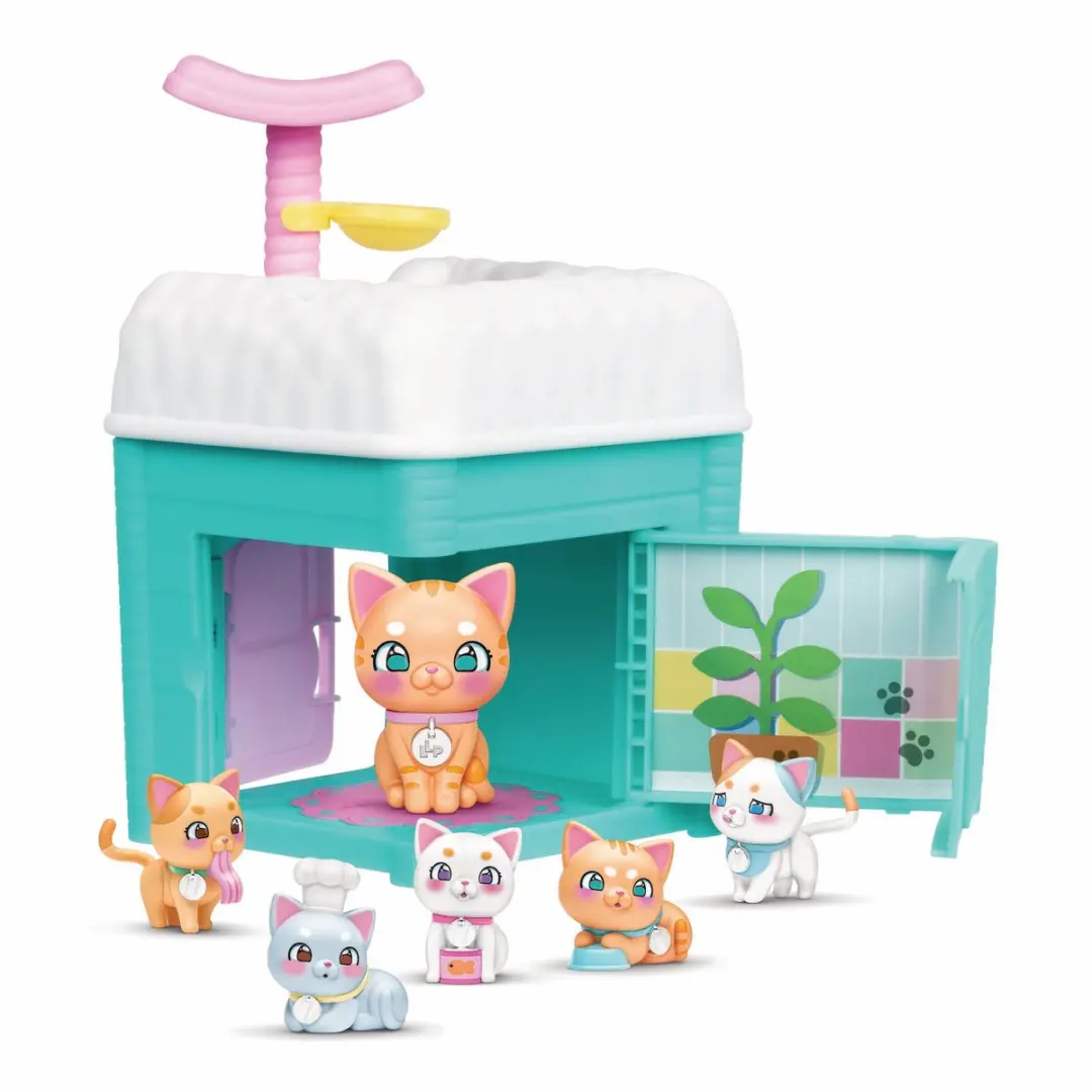 Moose Toys Little Live Pets Mama Surprise Families Speelset - 8 Huisdieren