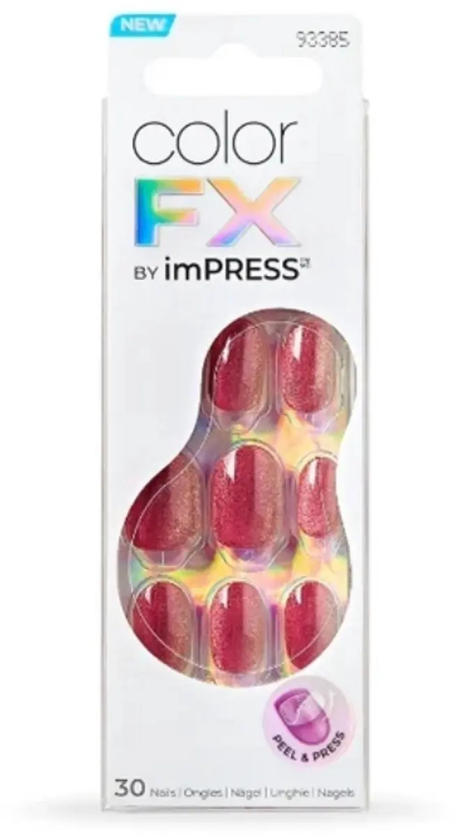 Kiss imPRESS Color FX Walk Out Kunstnagels Roze - 30 Stuks - afbeelding 2 van 6
