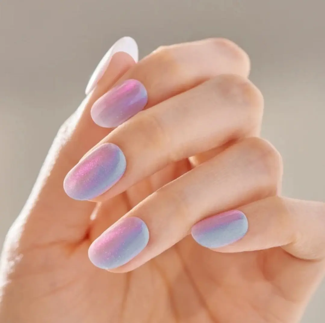 Kiss Impress Color FX Fly Up Kunstnagels - Zilver - 30 Stuks - afbeelding 4 van 5