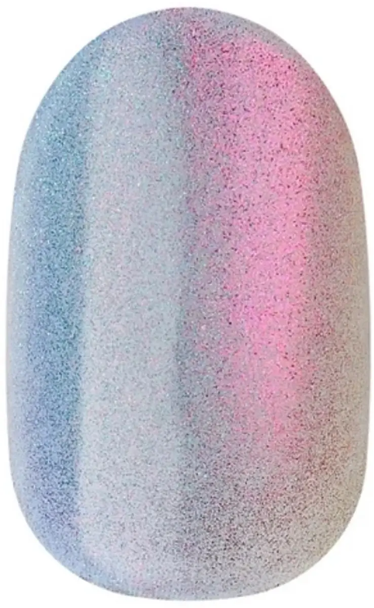 Kiss Impress Color FX Fly Up Kunstnagels - Zilver - 30 Stuks - afbeelding 5 van 5
