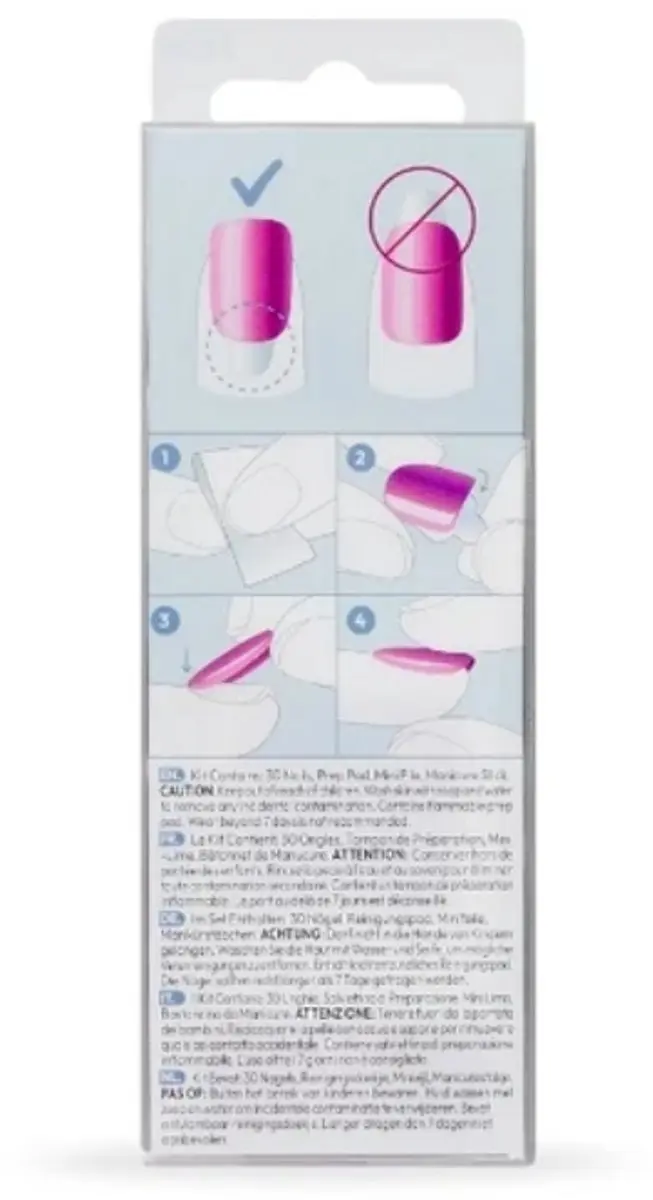 Kiss imPRESS Color FX Sour Love Kunstnagels - 30 Stuks - afbeelding 5 van 5