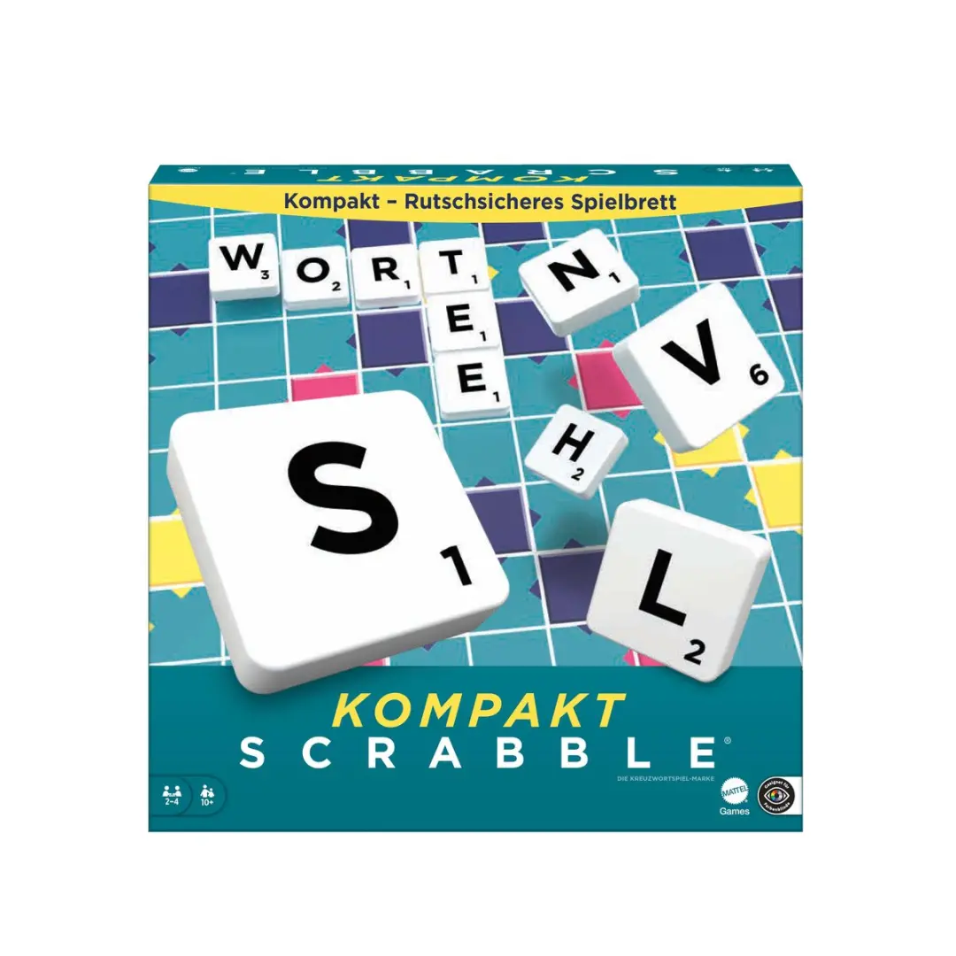 Mattel Scrabble compact reisspel