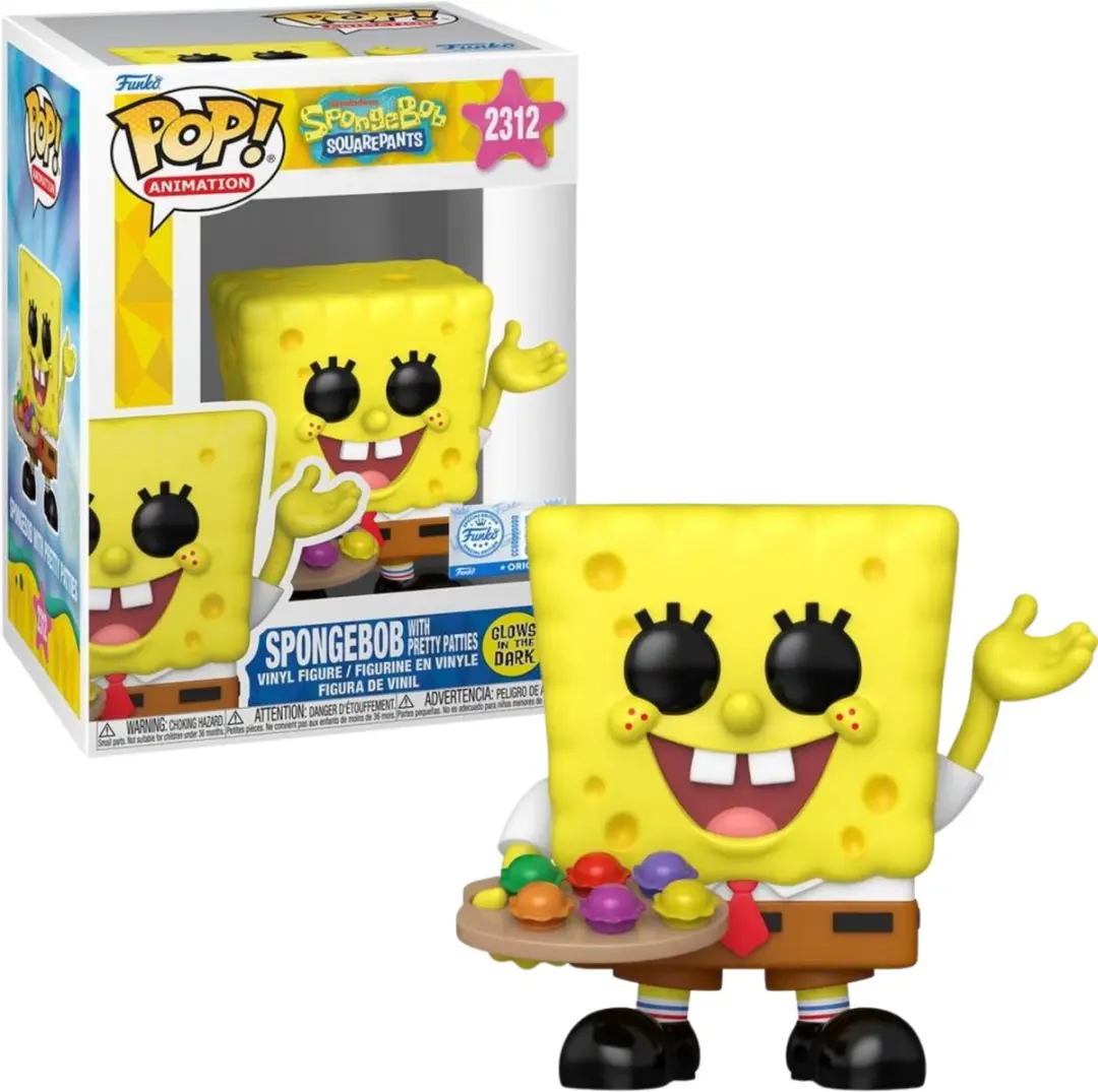 Funko POP! SpongeBob Patties GITD 2312