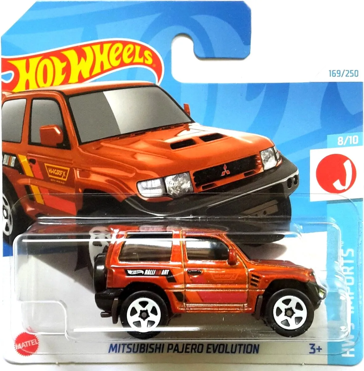 Hot Wheels Mitsubishi Pajero Evolution 1:64