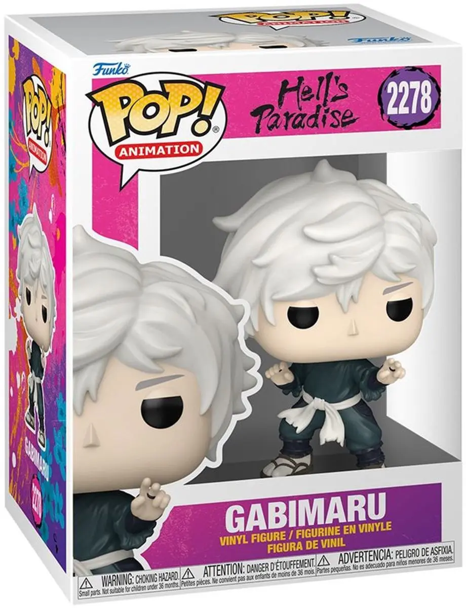 Funko Pop! Hell's Paradise Gabimaru #2278 - Multi - afbeelding 3 van 6